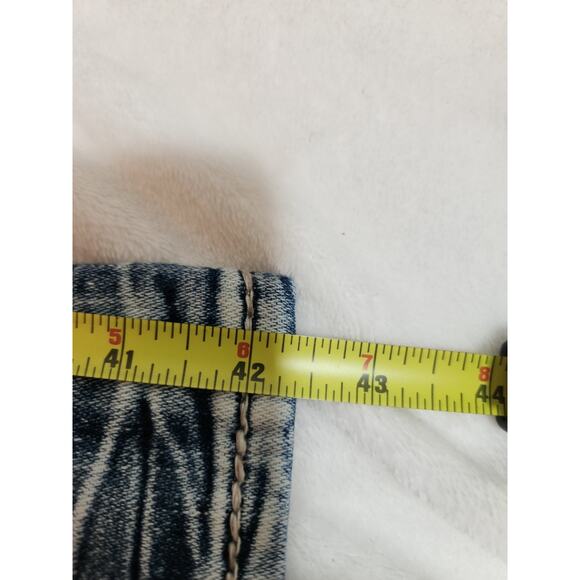 Rock Revival Eilish Boot Jeans Womens 33 (Act 36 X 31) Blue Mid Rise - Picture 15 of 16